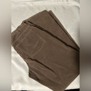 Eddie Bauer Men's Brown Corduroy Pants